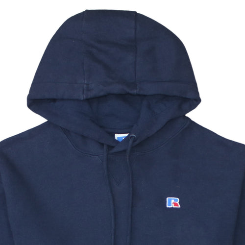 Russell Athletic Mens Blue Pullover Hoodie Size S Regular Fit