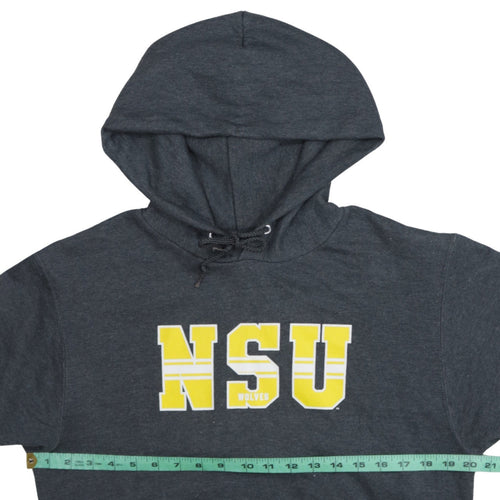 Champion Men’s Grey NSU Wolves Pullover Hoodie Size S