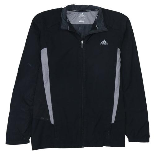 Adidas Mens Black XL ClimaProof Windbreaker Jacket