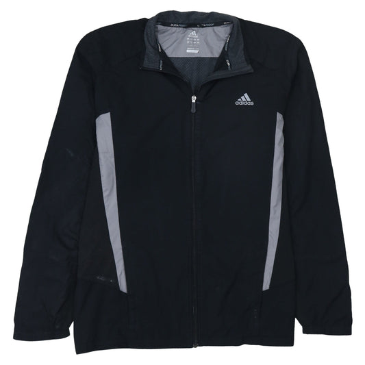 Adidas Mens Black XL ClimaProof Windbreaker Jacket