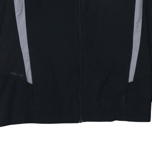 Adidas Mens Black XL ClimaProof Windbreaker Jacket