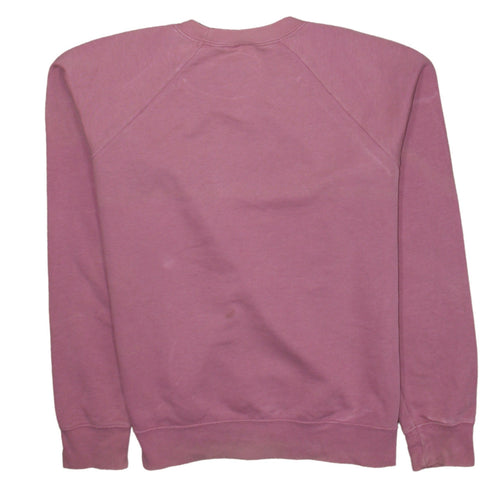 Nike Womens Pink Crew Neck Pullover Sweatshirt Medium