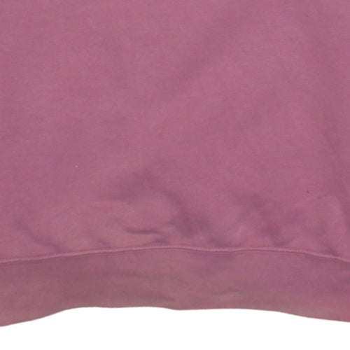 Nike Womens Pink Crew Neck Pullover Sweatshirt Medium