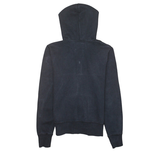 Nike Womens Black Full Zip Hoodie Sweatshirt M Hooded Sportswear