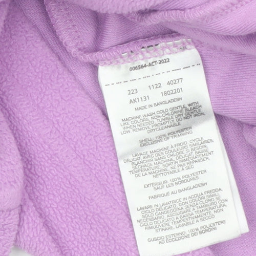 Columbia Women's Purple XS 1/2 Zip Fleece Pullover Sweatshirt