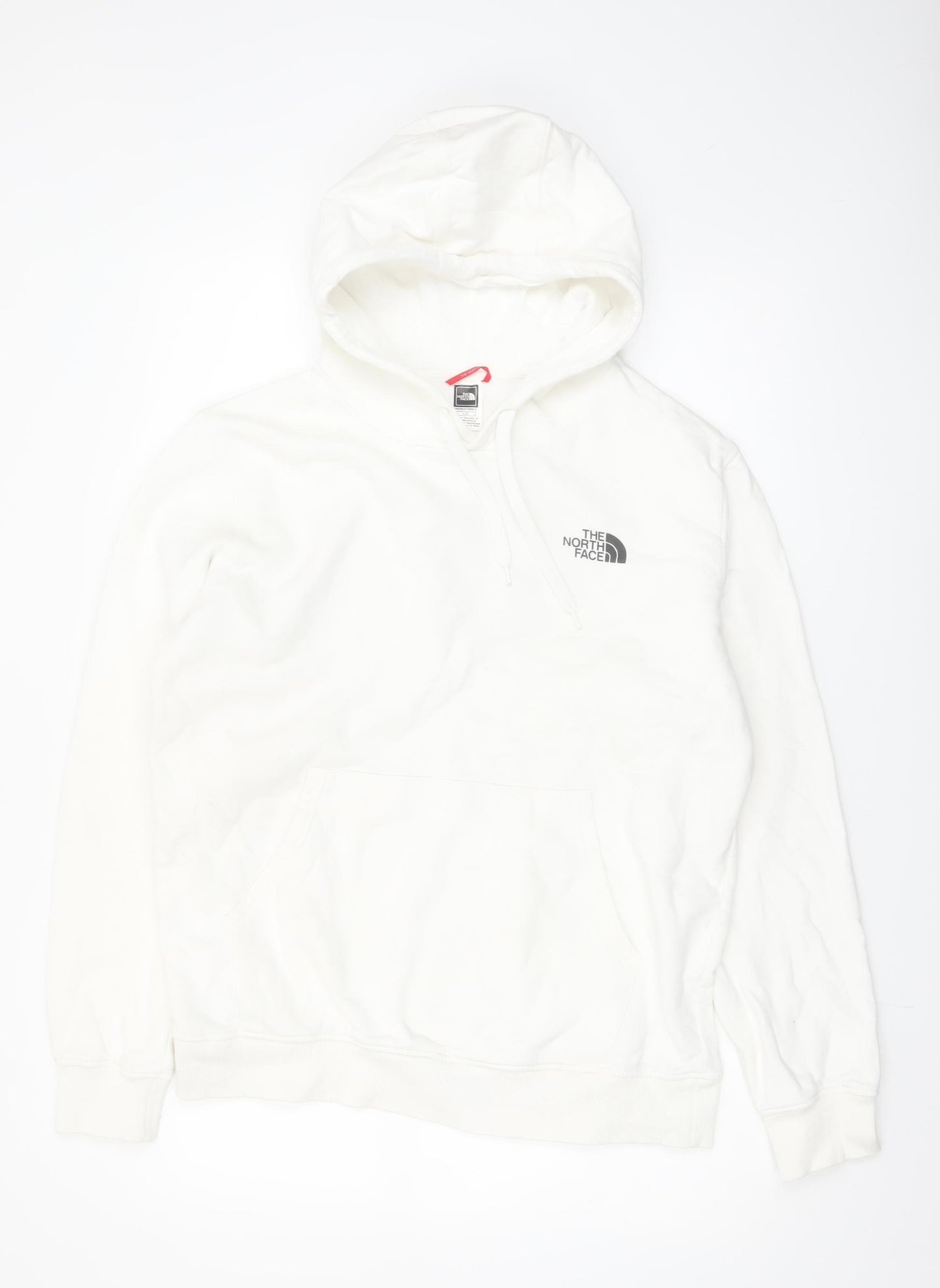 The North Face Men's White Pullover Hoodie L Graphic Outdoor