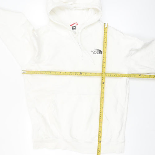 The North Face Men's White Pullover Hoodie L Graphic Outdoor