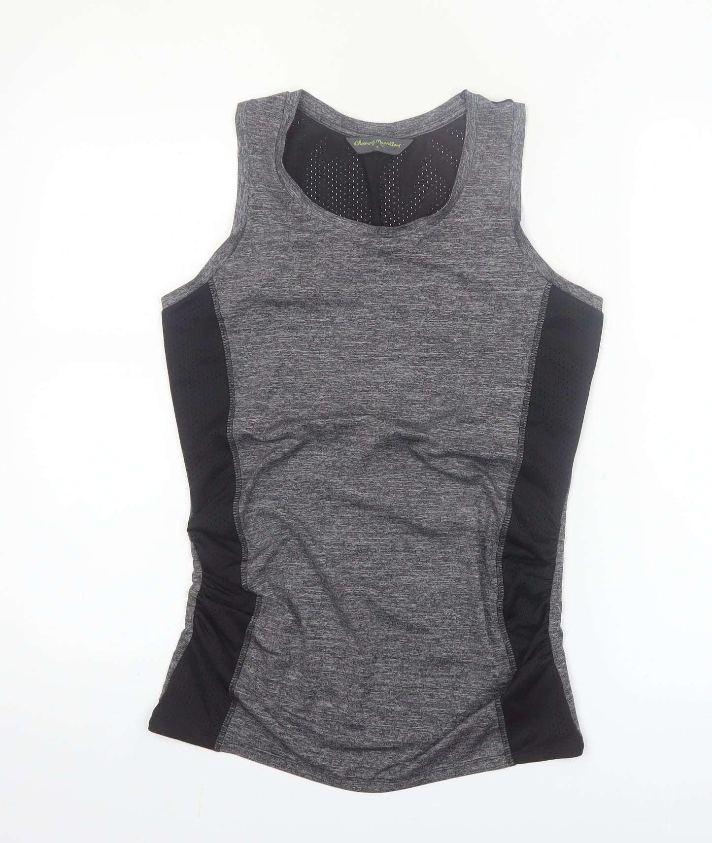 Blooming Marvellous Women's Grey Racerback Tank Top Size S Activewear