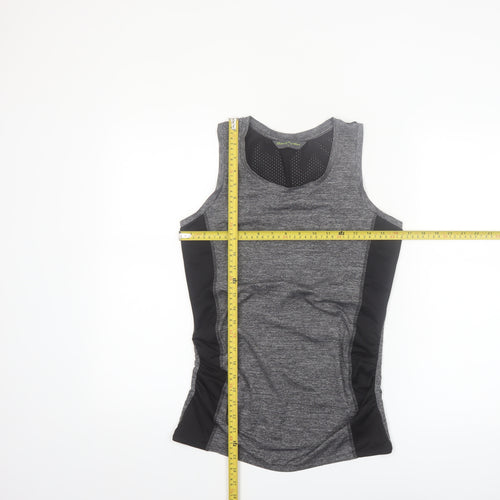 Blooming Marvellous Women's Grey Racerback Tank Top Size S Activewear