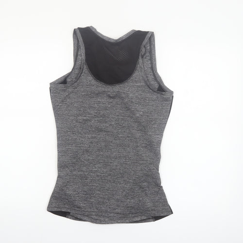 Blooming Marvellous Women's Grey Racerback Tank Top Size S Activewear