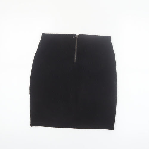 New Look Women's Black Size 6 Pencil Stretch Skirt