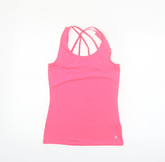 Next Women’s Pink Size 8 Slim Fit Activewear Tank Top
