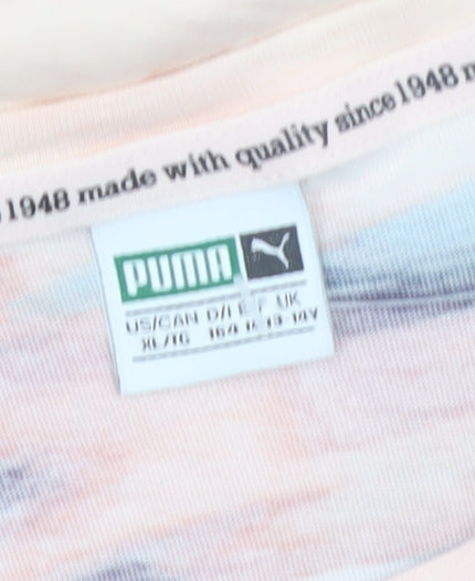 Puma Women's Multicoloured XL Basic Cotton Stretch T-Shirt