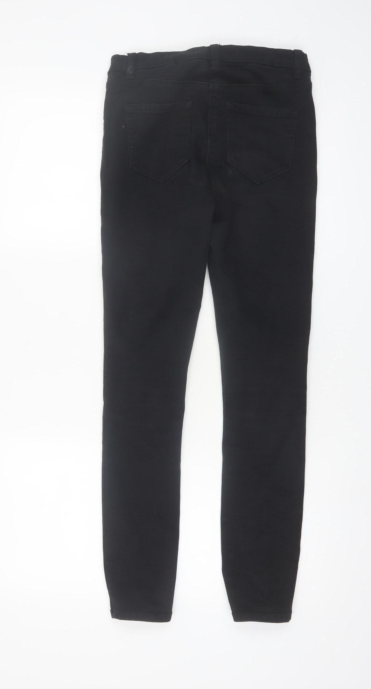 Next Women's Black Slim Jegging Jeans Size 8R Cotton Blend