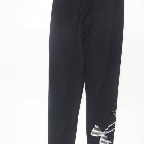 Under Armour Boys Black YLG ColdGear Compression Leggings