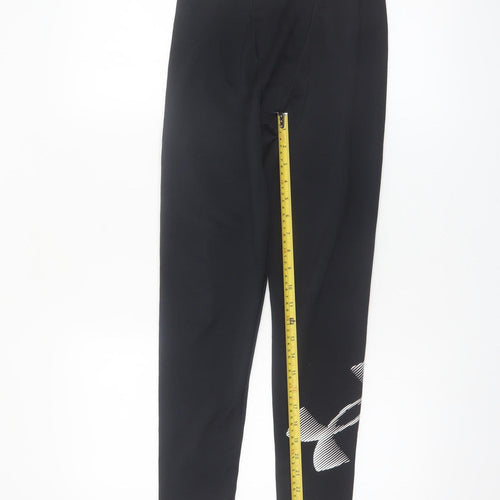 Under Armour Boys Black YLG ColdGear Compression Leggings