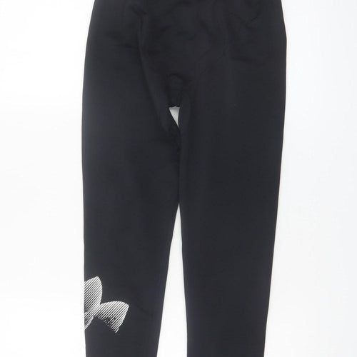 Under Armour Boys Black YLG ColdGear Compression Leggings