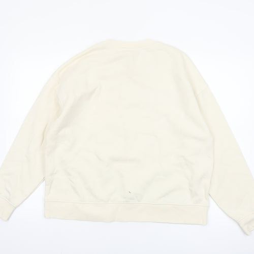 Primark Kuromi Cream Sweatshirt Women M Long Sleeve Pullover Sanrio