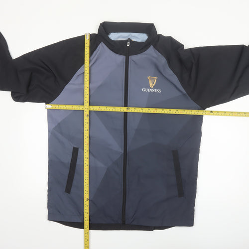 Guinness Men's Blue M Windbreaker Lightweight Jacket