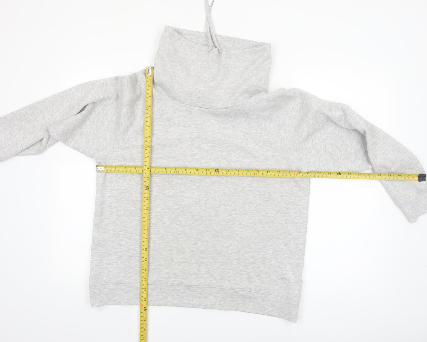 InWear Women Grey Long Sleeve Cowl Neck Pullover Sweatshirt M