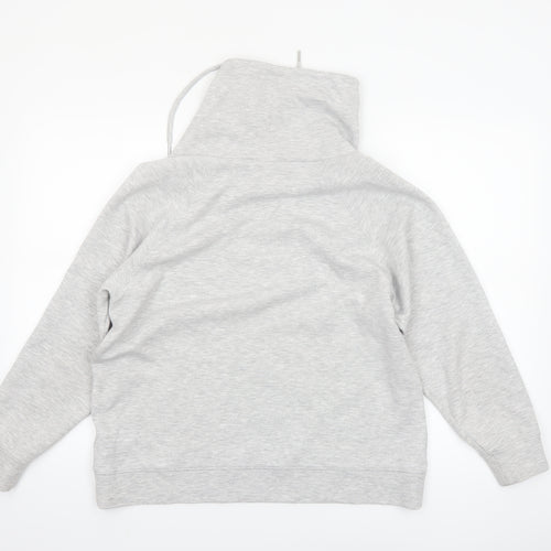 InWear Women Grey Long Sleeve Cowl Neck Pullover Sweatshirt M