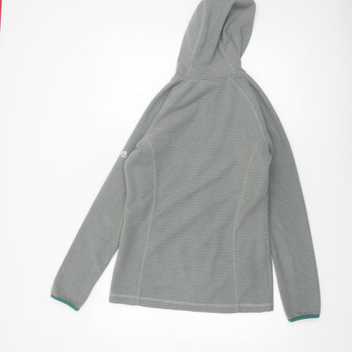 Craghoppers Women's Green Full Zip Hooded Fleece Jacket UK 8