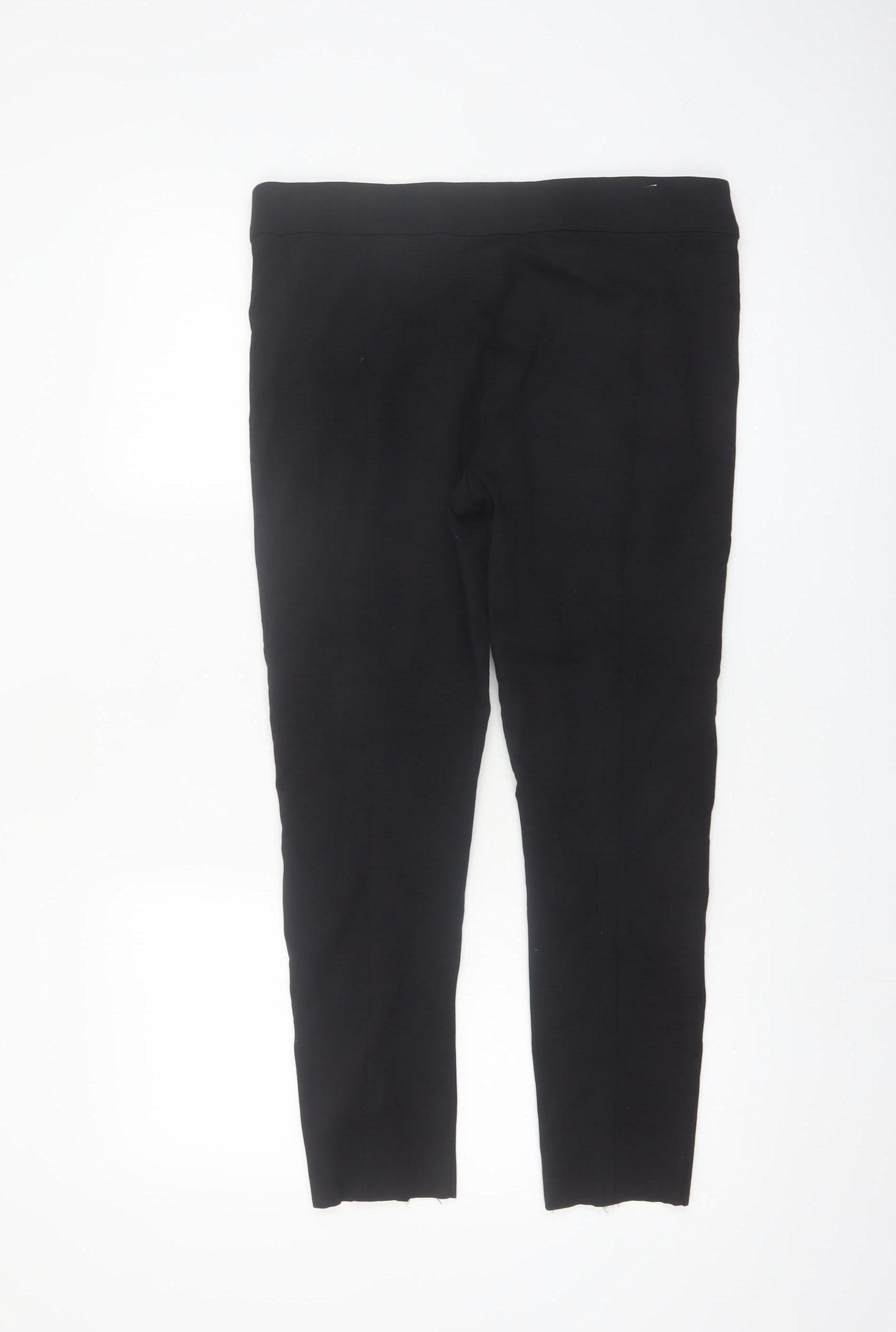 H&M Women’s Black Stretch Slim Leg Trousers Size 14