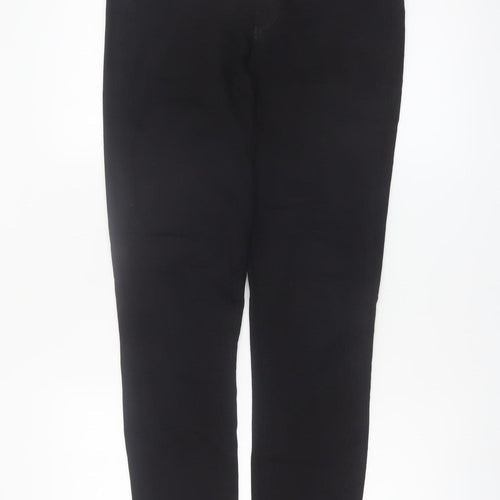Paige Womens Black Skinny Jeans Size 29 Slim Fit Mid Rise