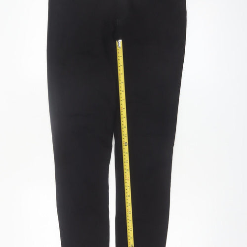 Paige Womens Black Skinny Jeans Size 29 Slim Fit Mid Rise
