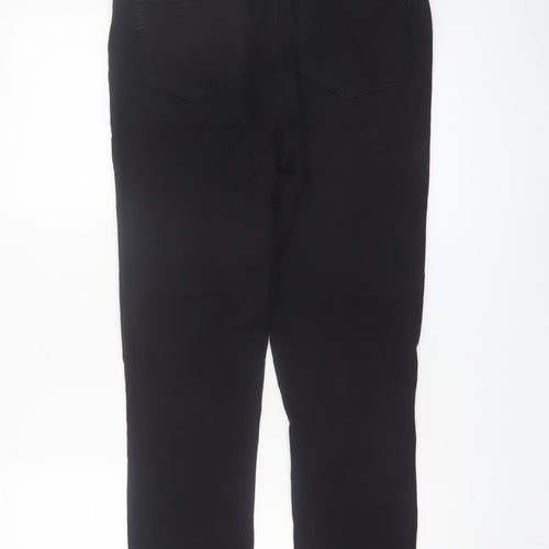 Paige Womens Black Skinny Jeans Size 29 Slim Fit Mid Rise