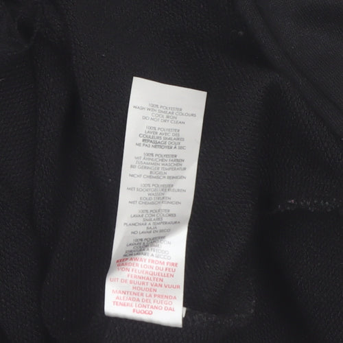 Boohoo Women Black Size 8 Pullover Hoodie Long Sleeve Polyester