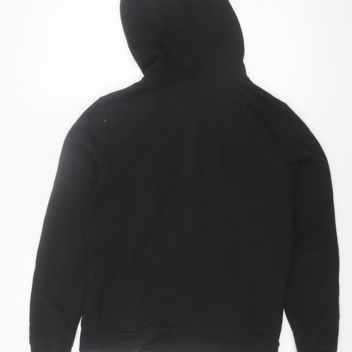 Victoria's Secret PINK Women's Black Small Full Zip Hoodie Sweatshirt