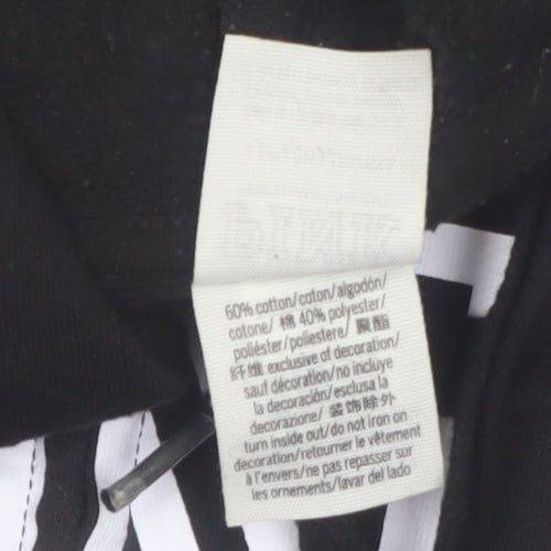 Victoria's Secret PINK Women's Black Small Full Zip Hoodie Sweatshirt