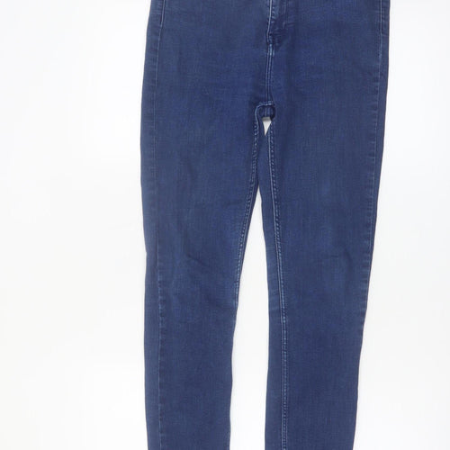 Zara Women Blue Skinny Jeans Size 10 Slim Fit Denim