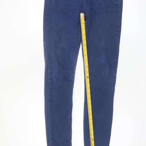 Zara Women Blue Skinny Jeans Size 10 Slim Fit Denim