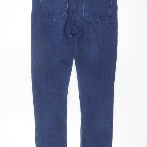 Zara Women Blue Skinny Jeans Size 10 Slim Fit Denim