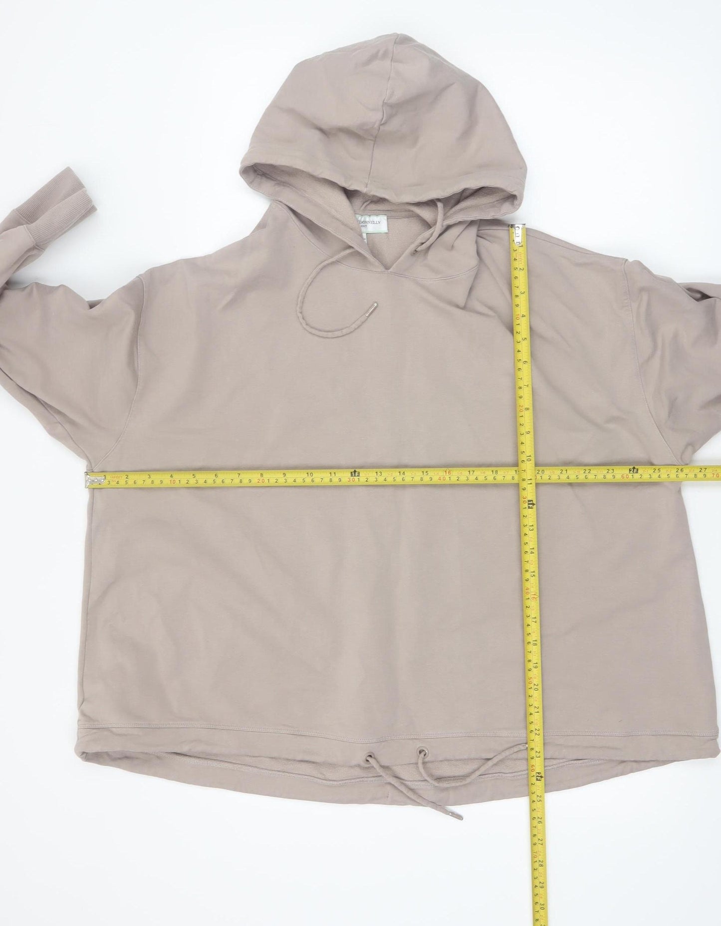 Carolyn Donnelly The Edit Women Grey L Pullover Hoodie