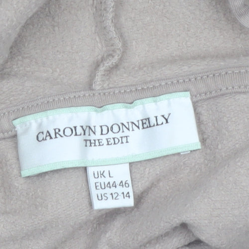 Carolyn Donnelly The Edit Women Grey L Pullover Hoodie