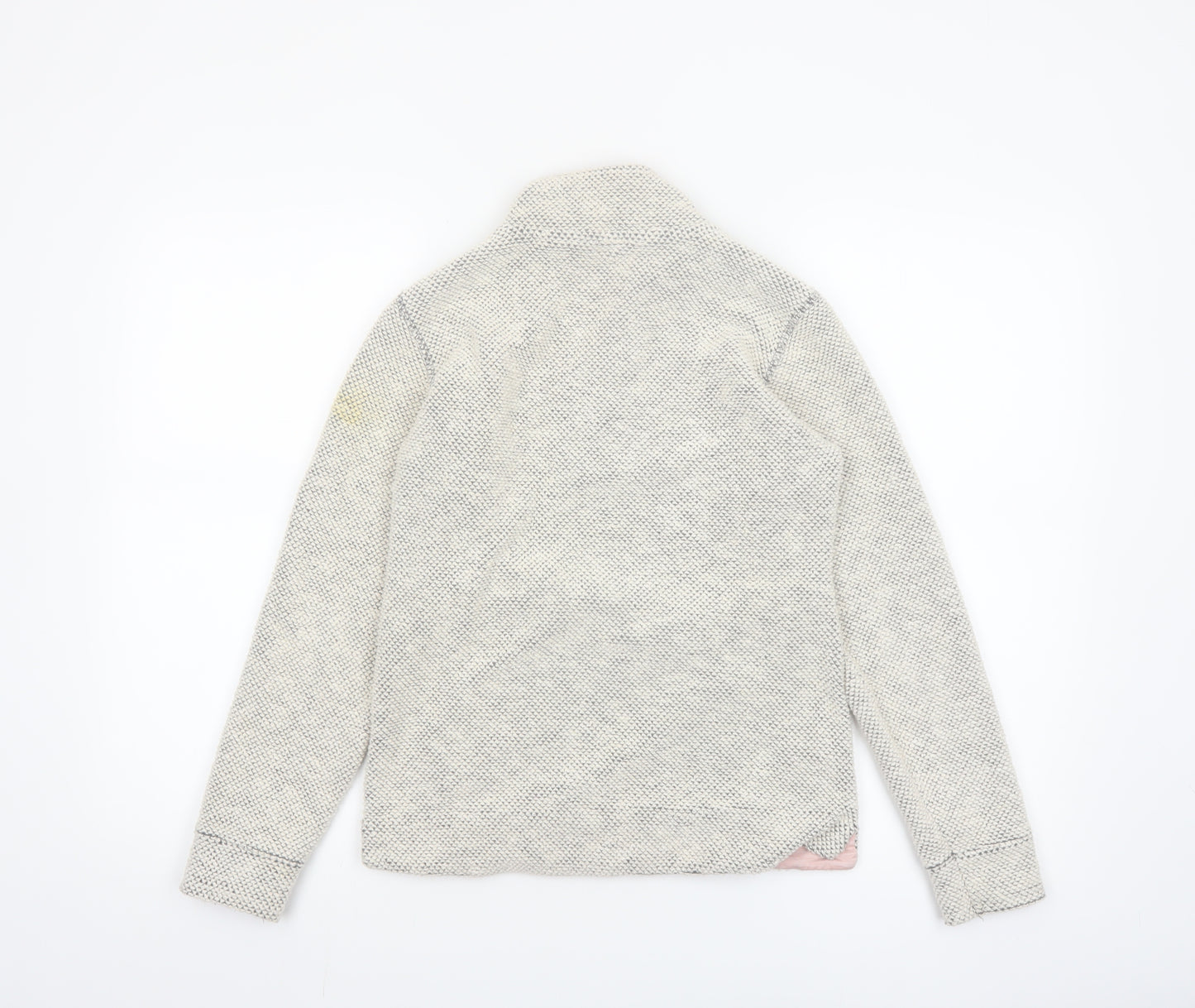 Trespass Women's Beige 1/4 Zip Fleece Pullover Sweatshirt XS
