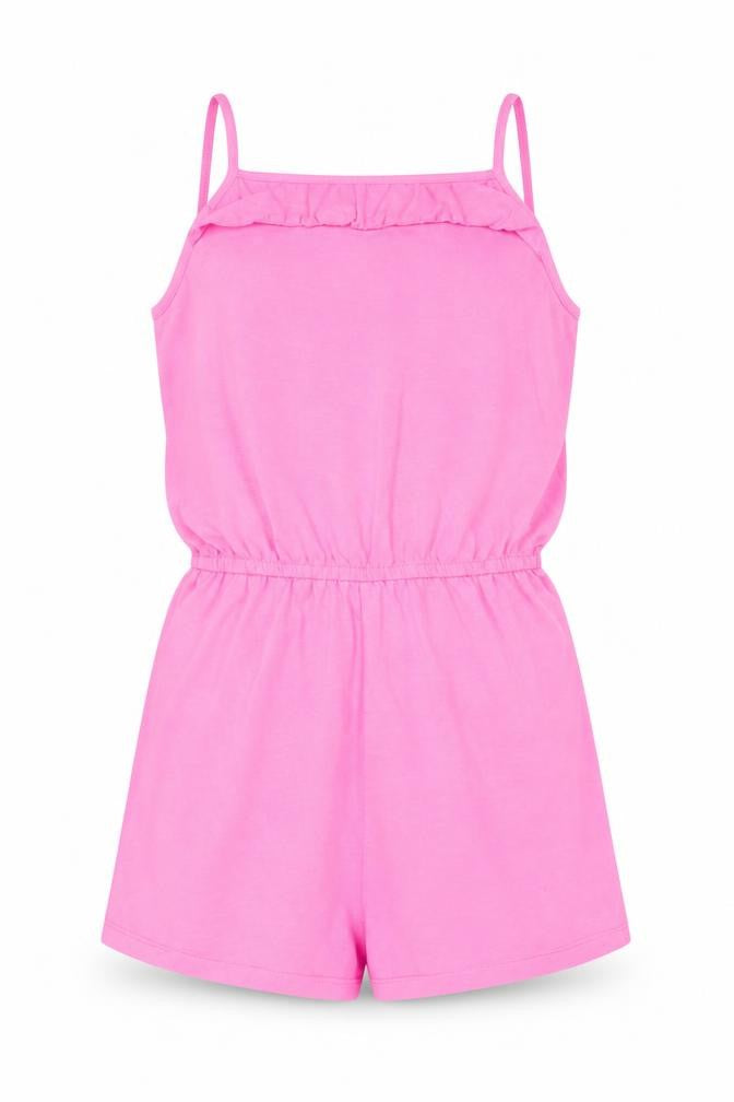 F&F Girls Pink Jersey Sleeveless Playsuit 12-13 Years