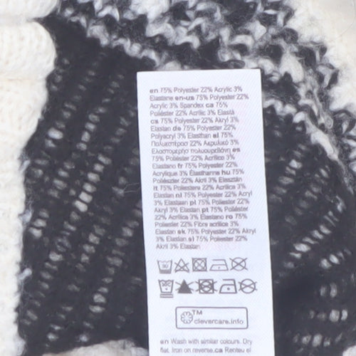 Primark Girls Cream Fair Isle Alpine Ski Full Zip Cardigan 10-11 Years