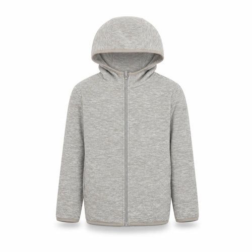 Dunnes Stores Boys Grey Full Zip Hoodie Age 8-9 Years Polyester Fleece