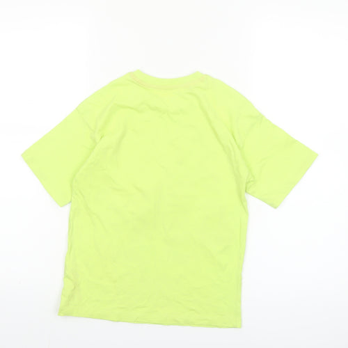 Dunnes Stores Boys Green St. Patrick's Day Dinosaur T-Shirt 7-8 Years