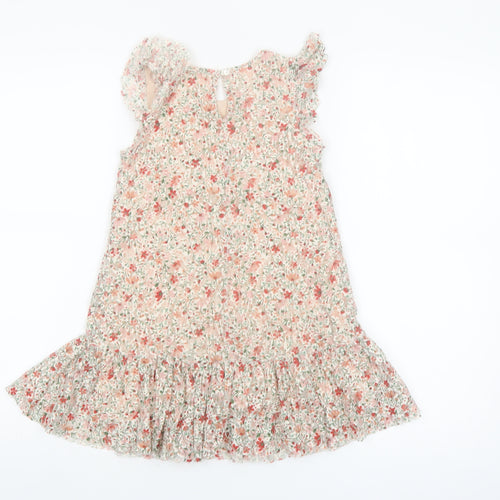 St Bernard Girls Multicoloured Floral A-Line Dress Age 6 Years