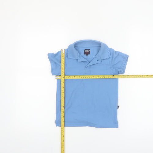 Trampass Sports by Skippy Boys Blue Polo Shirt 4-5 Years Short Sleeve Cotton