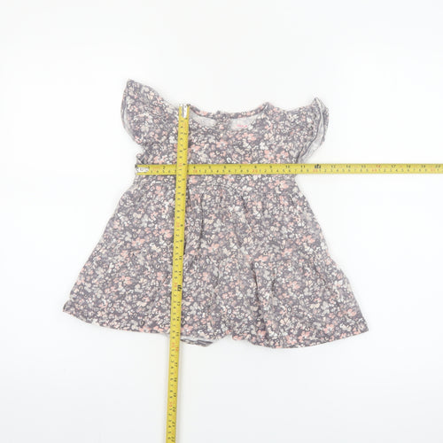 Isaac Mizrahi Girls Multicoloured Floral Tunic Top 3-4 Years Cotton