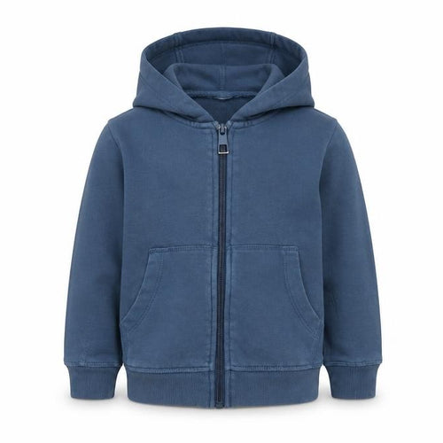 Next Boys Blue Full Zip Hoodie 4 Years Cotton Blend Casual