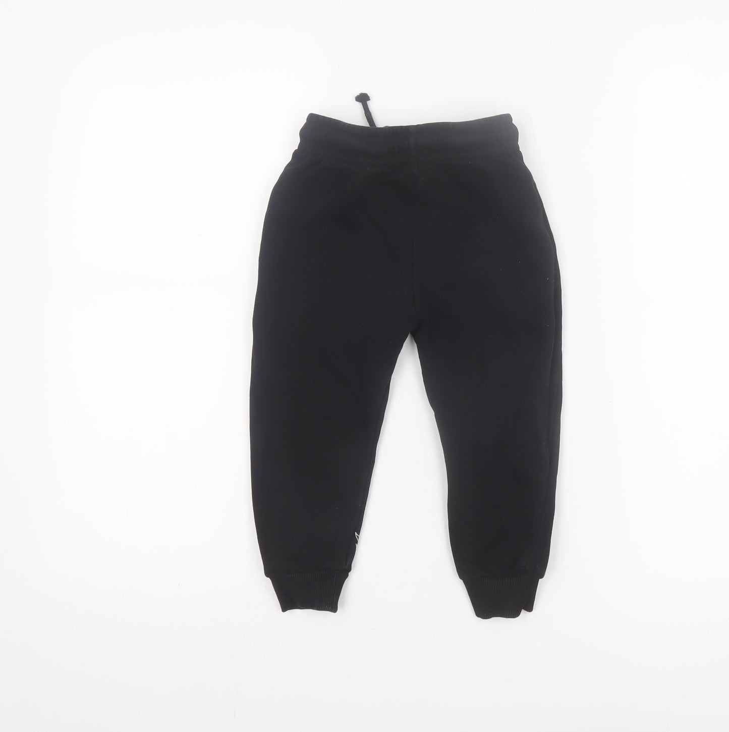 Hot Wheels Boys Black Jogger Trousers 6 Years Cotton Fleece Casual
