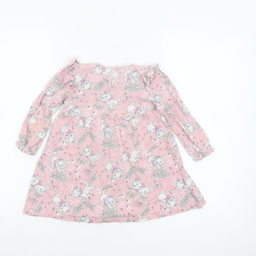 Disney Baby Girls Pink Marie Aristocats A-Line Dress 24 Months