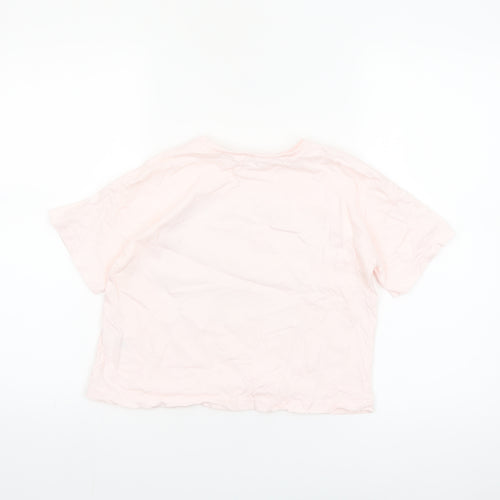 Dunnes Stores Girls Pink New York City Graphic T-Shirt 9-10 Years